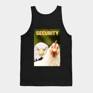 Security - Eagle and hen Tank Top